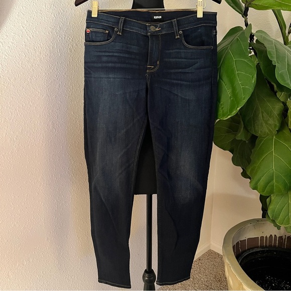 Hudson Jeans Women’s Krista Ankle Skinny Denim Dark Blue Jeans Pants Size 29 - Picture 13 of 16